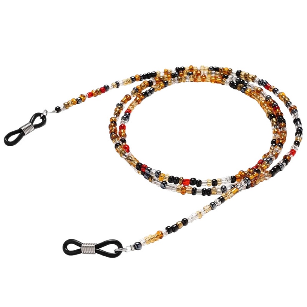 Mask Chain Holder - Rantai Kacamata Akrilik Manik-manik Anti Selip