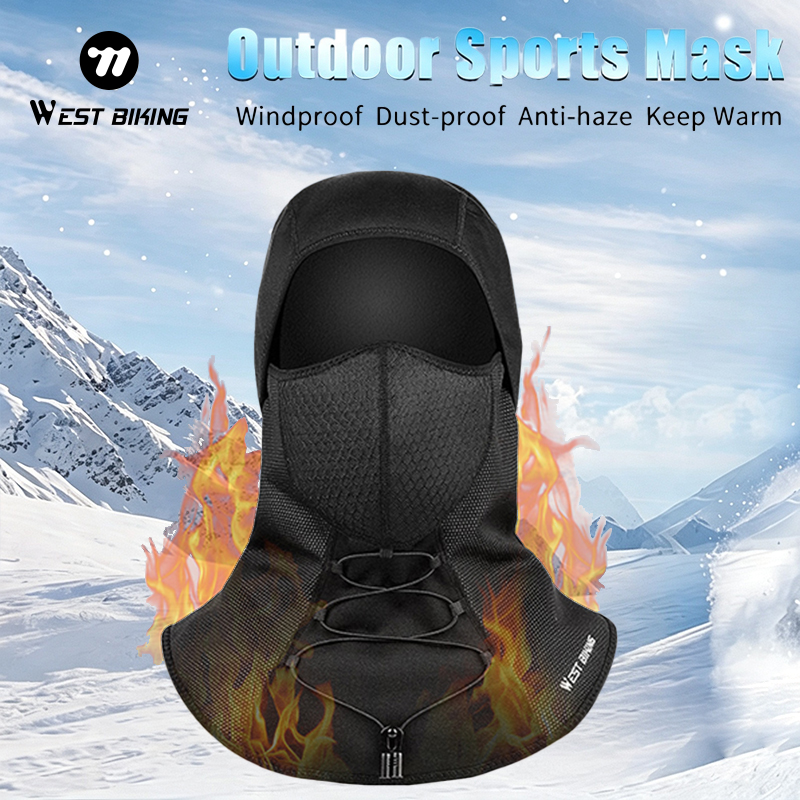 Anti Pollution Mask - WEST BIKING Balaclava Musim Dingin, Masker