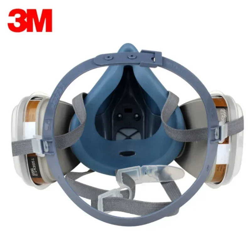 Masker Respirator 3M 7502 Mask - Dust Mask Construction ulasan dan harga